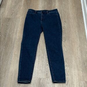 Talbots Flawless Jeans with Raised Dots